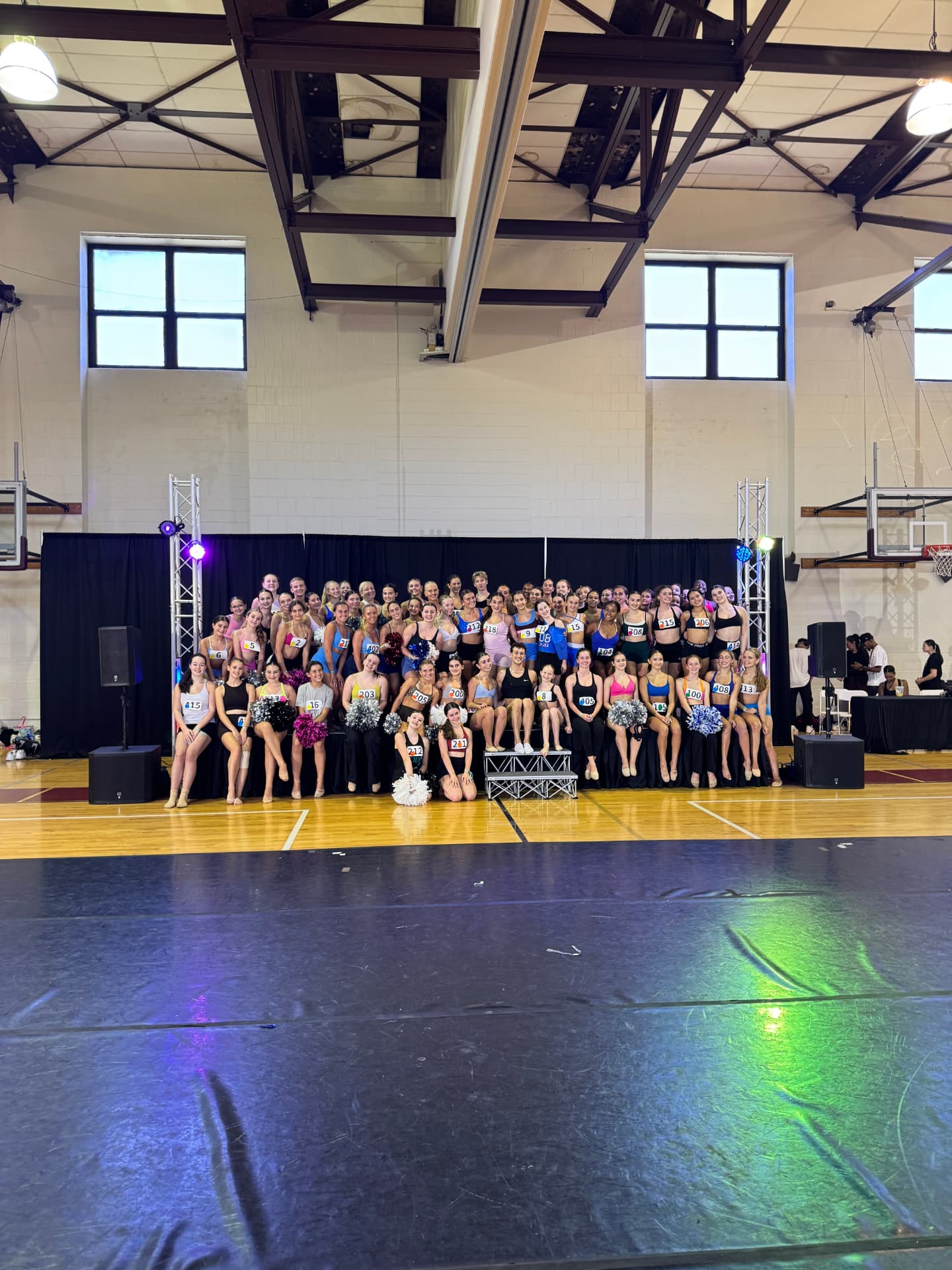 Group photo from the clinic